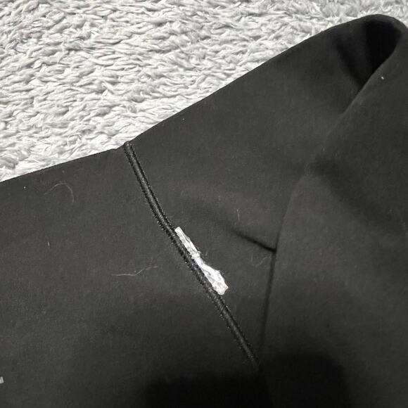 Athleta Leggings Pants Womens Large Black Salutation Stash Pocket - Picture 6 of 9